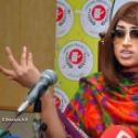 Qandeel Baloch  Lahore au Pakistan en juin 2016, victime d'un crime d'honneur