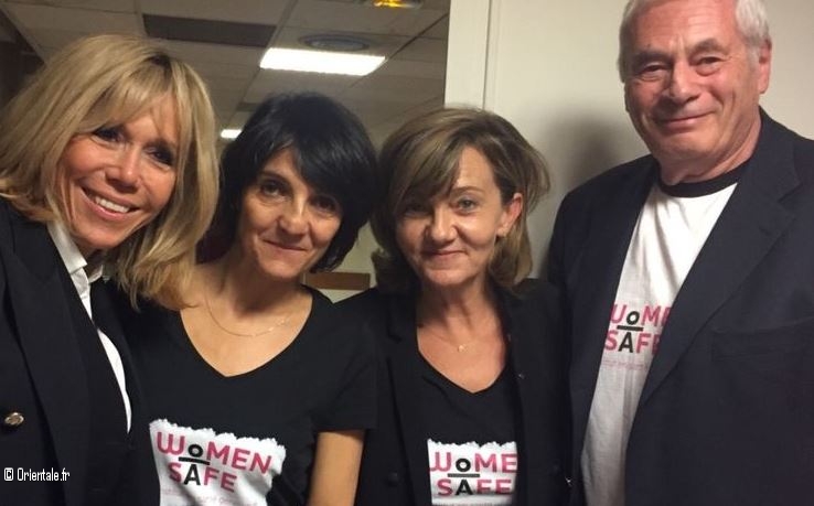 Pierre Foldès pose avec des personnalités du show-biz français Pierre Foldès pose avec des personnalités du show-biz français