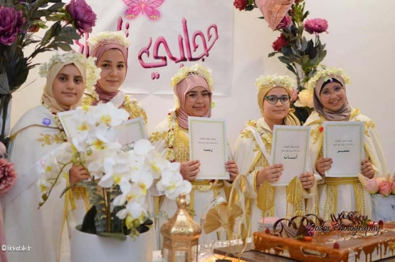 Jeunes Tunisiennes voiles