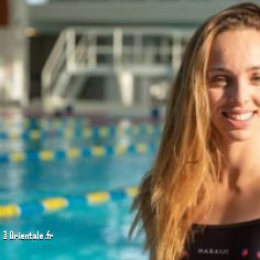 Amel Melih, championne de natation algrienne