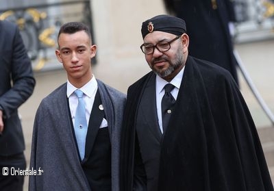 Mohammed VI et son fils