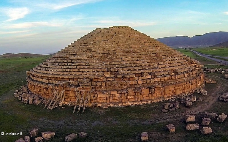 Mausole d'un roi en Algrie, Imedghassen