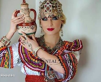 robe kabyle femme