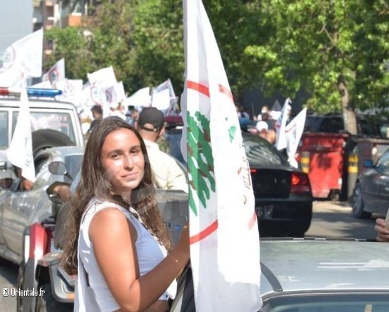Une marche de soutien au Liban en faveur des forces militaires Une marche de soutien au Liban en faveur des forces militaires