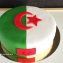 Gateau pour soutenir l'Algrie