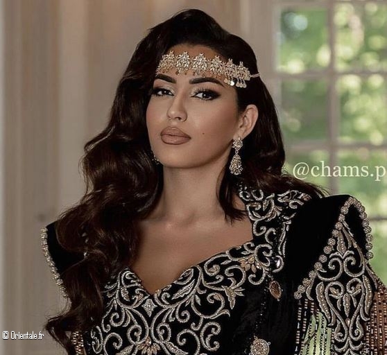 Femme en gandoura Femme en gandoura