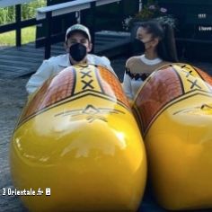 Ariana Grande et son mari Dalton Gomez prennent la pause dans des sabots gants