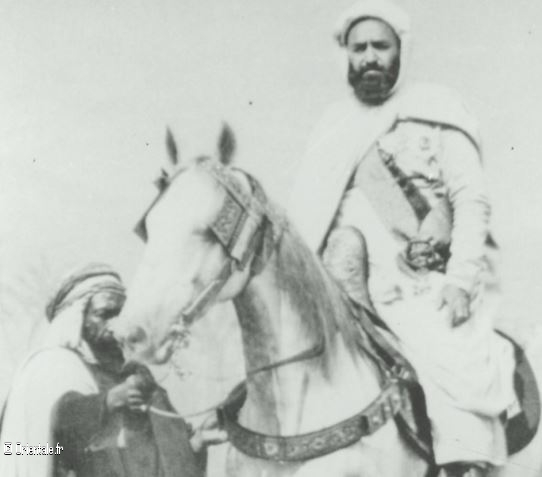 L'Emir Abdelkader sur son cheval