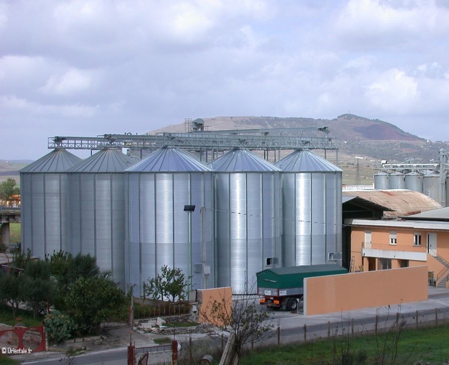 Usine de transformation du blé en Algérie
