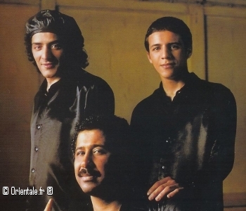 3. Khaled avec Faudel ( droite) et Rachid Taha ( gauche)