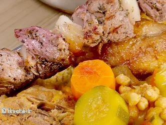 Agneau à la broche Agneau à la broche