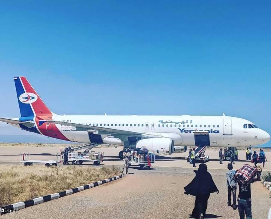 Aéroport, Socotra au Yémen