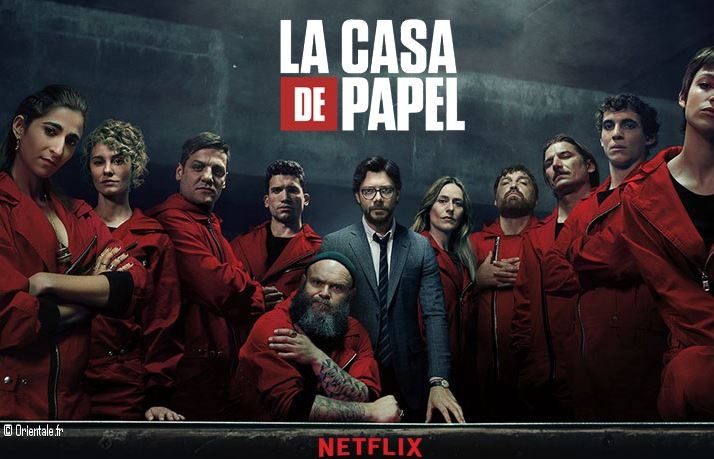 La Casa de Papel diffuse sur Netflix