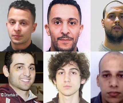 Les auteurs des attentats du 13 novembre 2015, plus les frères Kouachi Les auteurs des attentats du 13 novembre 2015, plus les frères Kouachi