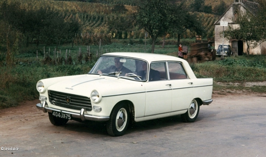 Une Peugeot dans les années 1960