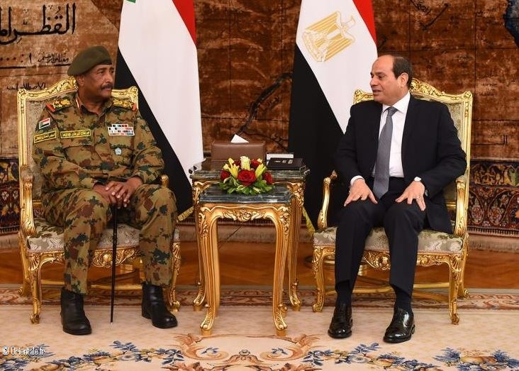 Al Burhan et Al Sissi Al Burhan et Al Sissi