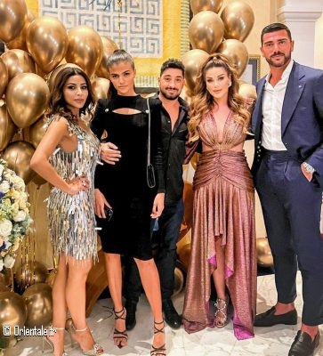 Mahira Abdel Aziz avec ses amis