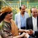 La rencontre en Libye entre Berlusconi et Kadhafi, le 30 aot