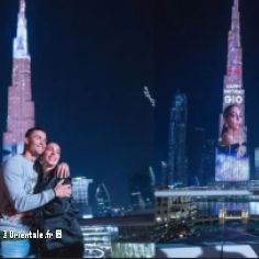 Cristiano Ronaldo et Georgina Rodriguez  Dubai en janvier 2022