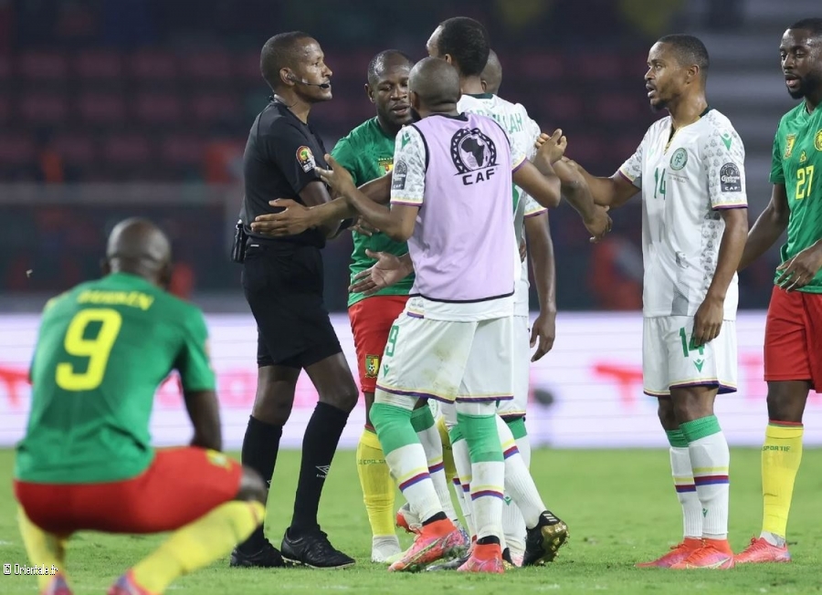 Match Coupe d'Afrique des Nations, le 24.01.2022, Cameroun-Comores
