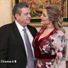 Les maris depuis 30 ans, Sabine Nahas et son poux, Elie Nahas