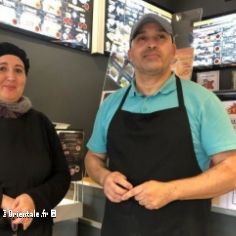 Les grants Sam  gauche et Kamel