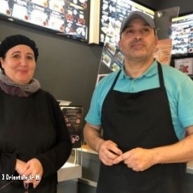 Les g�rants Sam � gauche et Kamel