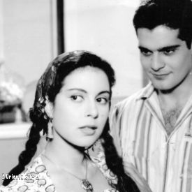 Omar Sharif aux c�t�s d'Amal Farid