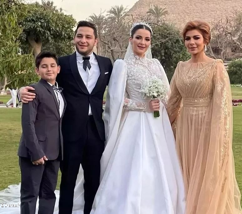 Le mariage de Sham Al Dhahabi, fille d'Asala Nasri, avec Ahmed Helal, le 25.03.2022
