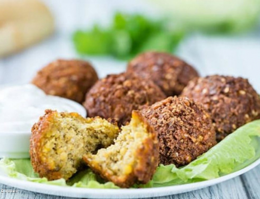 Plat de falafels