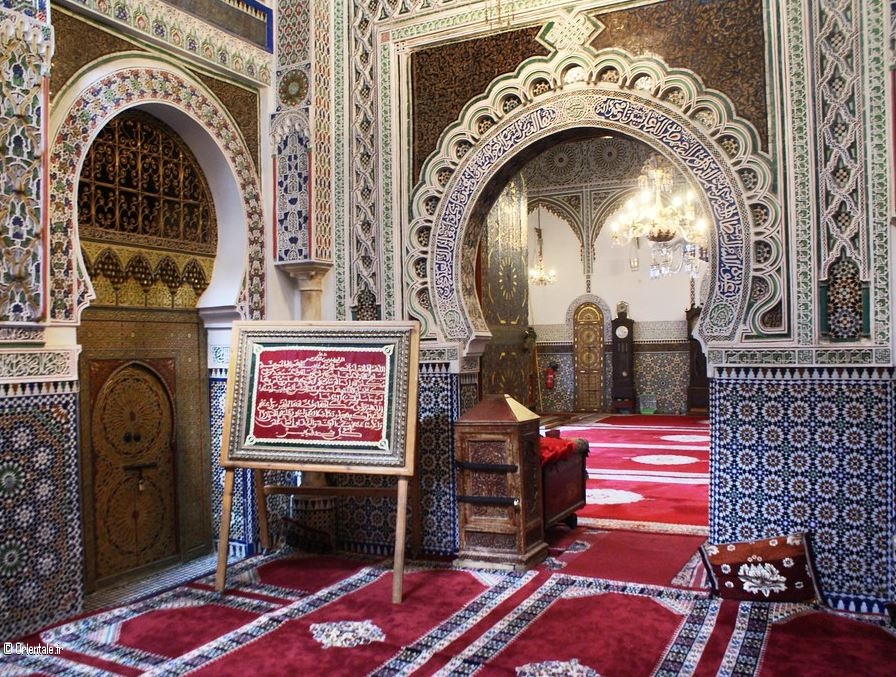 Medina de Fès, sanctuaire du Moulay Idriss, Maroc