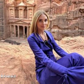 Chiara Ferragni, en voyage en Jordanie
