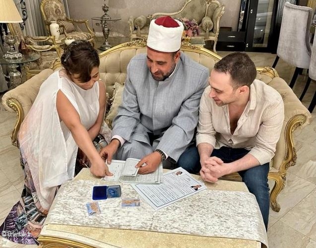 Sherine et Hossam se sont remariés en 2022 Sherine et Hossam se sont remariés en 2022