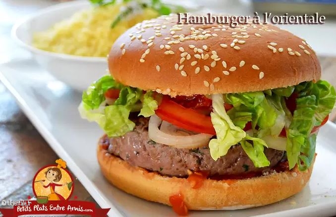 Hamburger à l'orientale! Hamburger à l'orientale!