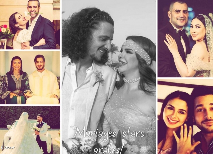 Mariage de célébrités arabes qui ont marqué l'année 2022 Mariage de célébrités arabes qui ont marqué l'année 2022