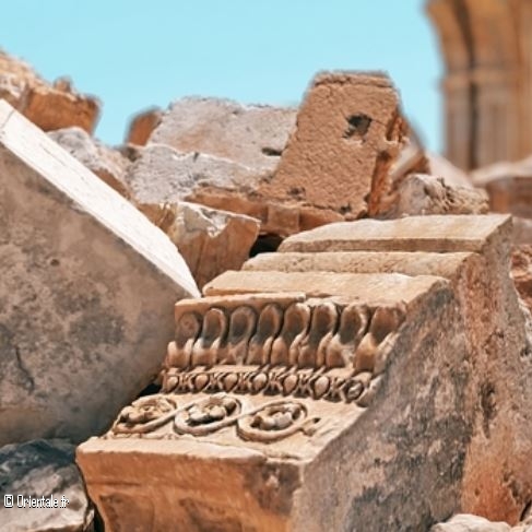 Temple de Bl rig par Znobie pour le culte du dieu-bouc