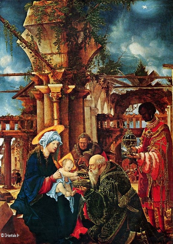 Adoration des Mages par Altdorfer Adoration des Mages par Altdorfer