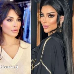 Nadine Nassib Njeim  g. et Dounia Batma  d.