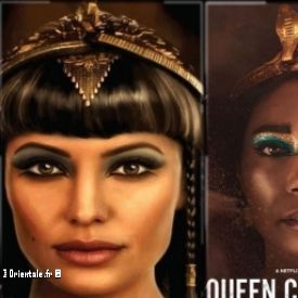 A g. une Cl�op�tre grecque, � d. la Cl�op�tre de Netflix