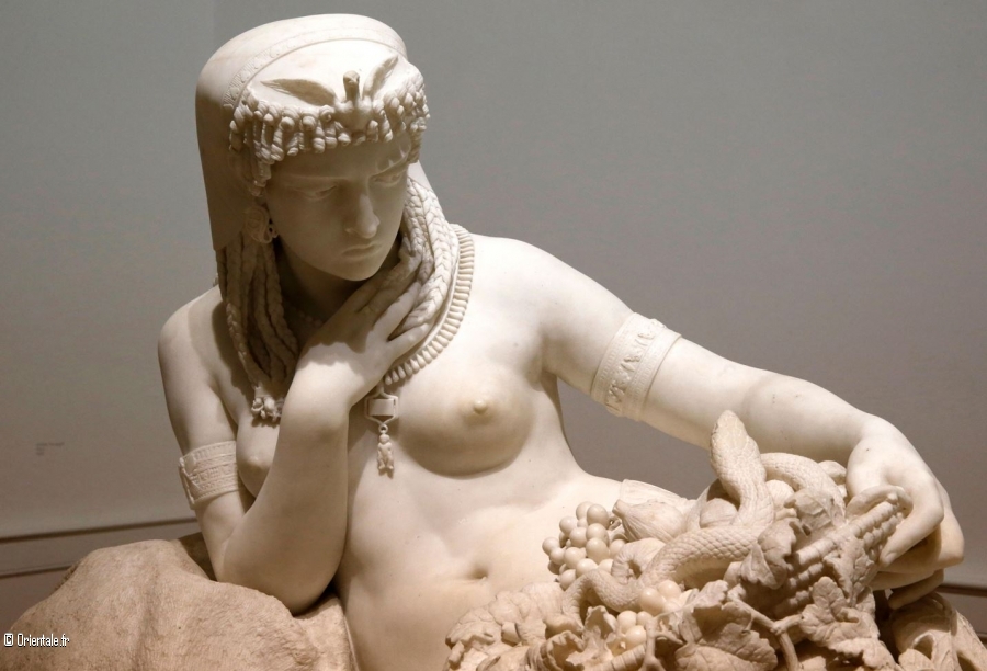 Cléopâtre, statue exposée au Musée de Rome (crédit Alamy)