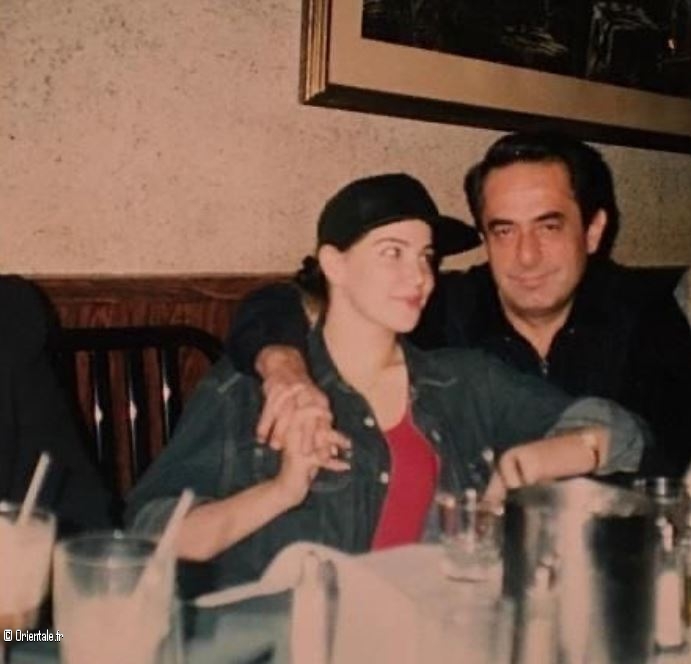 May Hariri et Melhem Barakat dans les années 1990