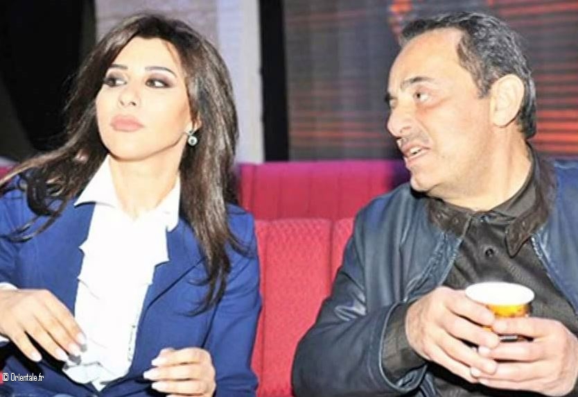 Najwa Karam (  g.) et Melhem Barakat