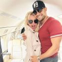 Britney Spears et son mari Sam Asghari en juin 2023