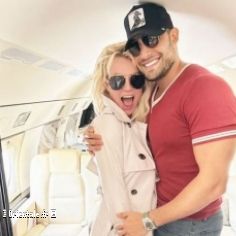 Britney Spears et son mari Sam Asghari en juin 2023