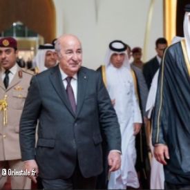 Visite du Pr�sident Abdel Majid Tebboune au Qatar