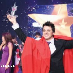 Nader Guirat le jour de sa victoire à la Star Academy