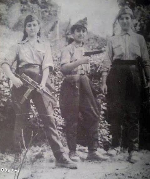 Combattantes algériennes durant la guerre d'Algérie
