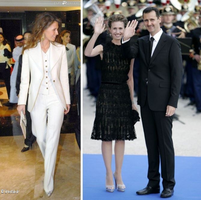 Asma et Bachar al-Assad