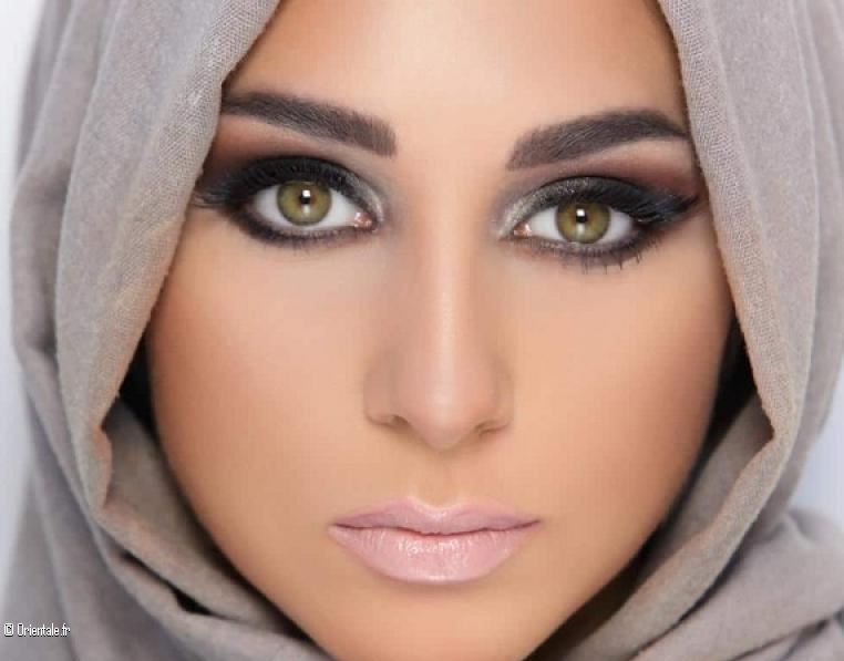 Maquillage femme arabe réussi
