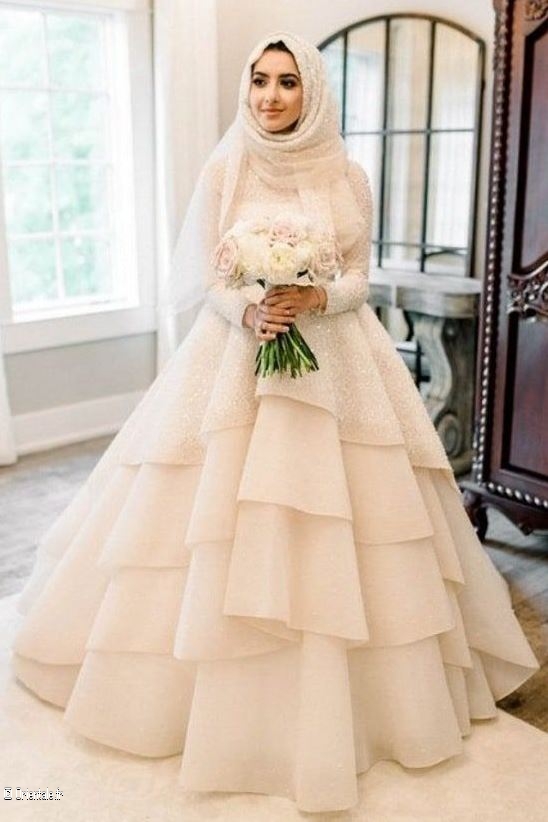 Une robe de mariée orginale pour les femmes musulmanes